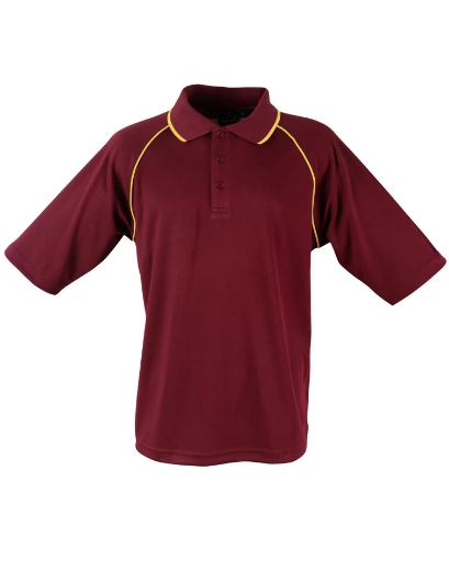 Picture of Winning Spirit, Mens Cooldry Raglan S/S Polo